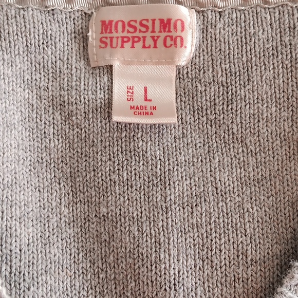 A Grey Stylish Croppy Button up Sweater Size Large - Picture 8 of 9